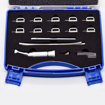 正畸材料邻面去釉片切车针隐形正牙间隙开缝减径砂条锯片套装 sy正畸