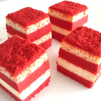 九秒九慕斯蛋糕壹元蛋糕摆地摊自助餐小蛋糕西式小方块冷冻 红丝绒