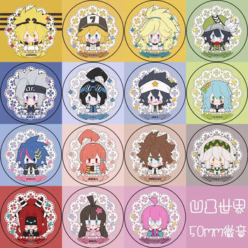 凹凸世界贴纸徽章吧唧小茶会捧脸系列雷狮安迷修卡米尔嘉德罗斯神近耀