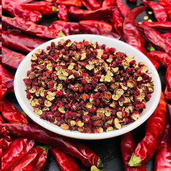 重庆特产干辣椒微辣江津青花椒花椒茂县红麻辣川菜炒菜香辣味佐料30g