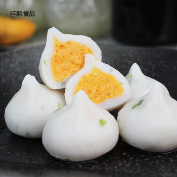 鲜有志鳕鱼蟹仔风味包鱼籽包蟹黄蟹籽包火锅食材