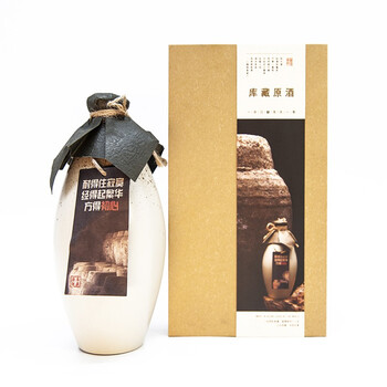 【本酒】浙江绍兴糯米黄酒花雕酒2006年手工酿制库藏老酒 520ml礼盒装