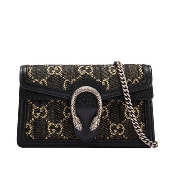 gucci(古驰)女包酒神包mini dionysus系列时尚潮流女士单肩包链条包