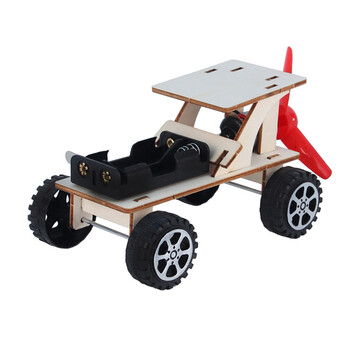 科技小制作马达玩具小学生创意diy小发明小制作电动马达吉普车科技