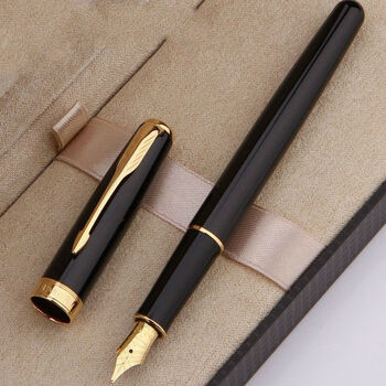 派克parker钢笔卓尔丽雅金夹笔高档礼盒套装男女商务送卓尔磨砂金夹