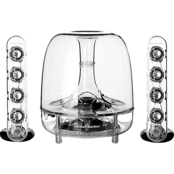 哈曼卡顿SOUNDSTICKS III桌面音箱值得手入吗（哈曼卡顿桌面音箱怎么拆）