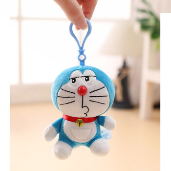 皮卡丘公仔挂件毛绒玩具书包玩偶娃娃比卡丘可爱迷你小哆啦a梦 哆啦a