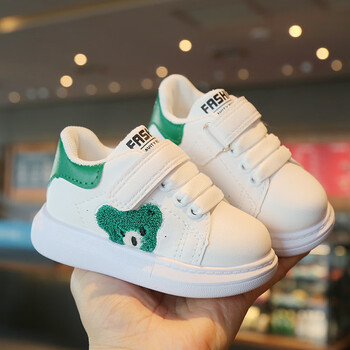 迪士尼disney秋季儿童运动鞋小白鞋男女小童休闲鞋防水宝宝鞋子16岁