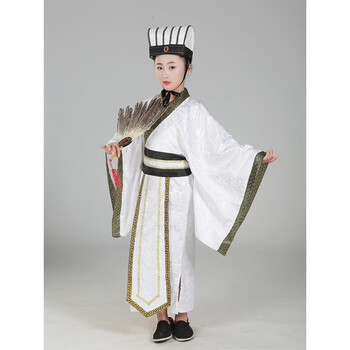 抒融草船借箭服装 三国演义影视剧儿童古装汉服曹操诸葛亮鲁肃周瑜刘