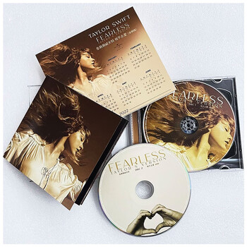 正版taylorswift泰勒斯威夫特新专辑fearless放手去爱2cd重制版