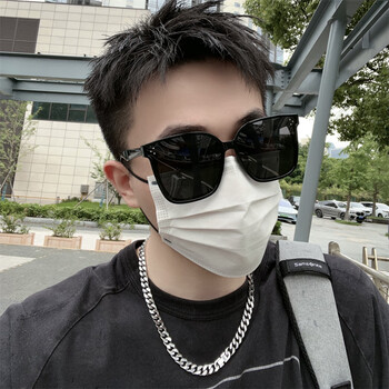 onevan墨镜男士开车专用大框方形驾驶防太阳光太阳眼镜女感大脸显瘦gm