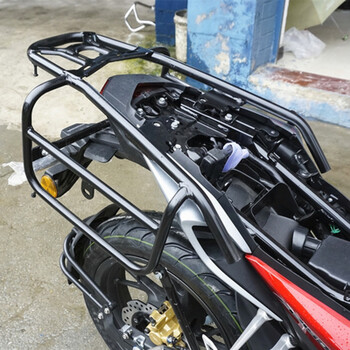 适用本田cb190r暴风眼c190tr改装后靠背护杠后货架尾箱支架尾箱 cb190