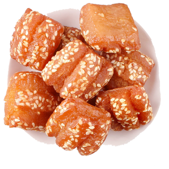 雅迪蜜三刀果子糕点油果纯手工山东老式传统特色零食1斤5斤蜜三刀蜜翻