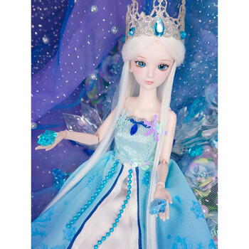 叶罗丽精灵梦x冰莲花娃娃夜萝莉冰公主梦公主套装女孩玩具情 ()冰公主