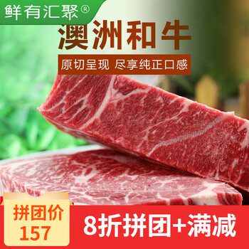 M9 和牛牛霖肉500g 原味厚切雪花生牛肉 图片价格品牌报价 京东