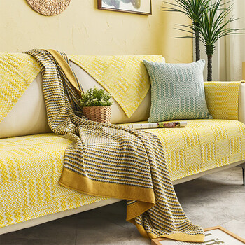 沙发垫亚麻布料沙发垫棉麻老粗布艺防滑客厅四季通用亚麻盖布夏季简约