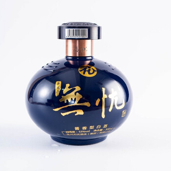无忧酒(天玺)酱香型白酒53度500ml 1瓶简装版