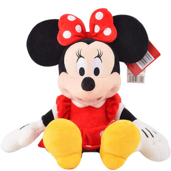 迪士尼Disney 经典米老鼠公仔毛绒玩具宝宝安抚布娃娃玩偶抱枕送女友圣诞节礼物生日礼物女 香薰包米妮46cm
