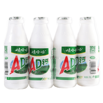 娃哈哈 AD钙奶220g*4瓶
