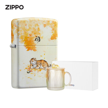 之宝（ZIPPO）打火机 浮生有闲 礼盒套装 经典热销 LZE-0374-C01 打火机zippo防风打火机