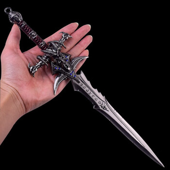 霜之哀伤剑11全金属模型金属羊头剑合金模型摆件霜之哀伤30cm配送刀架