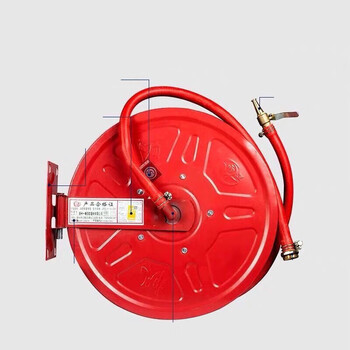 米/25米胶管30m轻便式消防水带自救式转盘消防栓箱 20米整套配件齐全