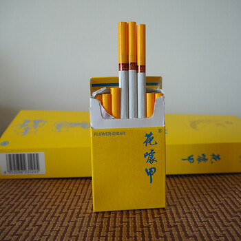 印象风情粗支翻盖茶烟薄荷味一条茶叶烟非专卖烟非传统丝花黄细支一条