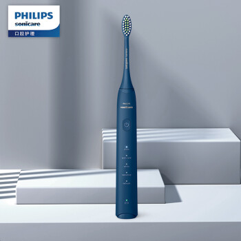 飞利浦（PHILIPS）5效宝藏刷  电动牙刷  成人声波震动牙刷 五种模式  HX2471/01 深藏BLUE