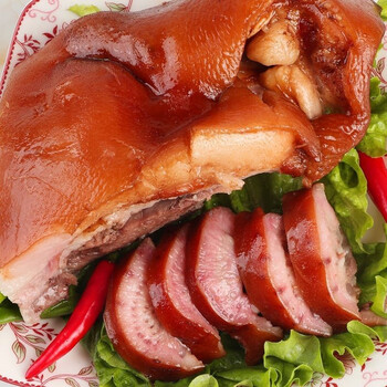 酱卤香猪蹄猪耳朵猪头肉熟肉熟食即食真空下酒菜酱肉组合猪蹄猪耳朵