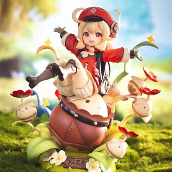 原神周边胡桃可莉雷电将军手办米哈游二次元游戏公仔玩偶生日礼物