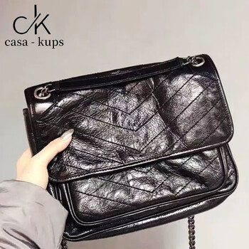 casa-kups小ck女包轻奢真皮质感流浪包2024新款潮时尚大容量手提斜挎