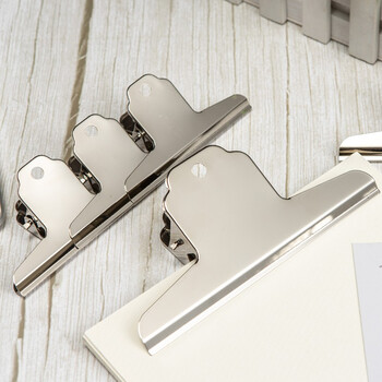 斐玉 不锈钢画夹文具大夹票据夹固定文件夹纸夹子绘画用夹夹纸夹白板