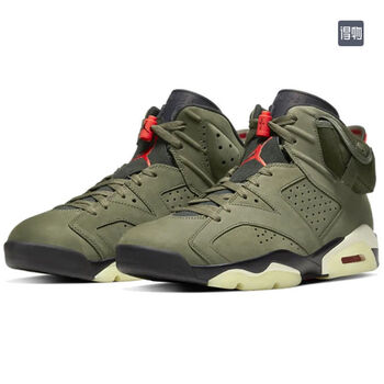 aj6高帮 ts联名-橄榄绿 39