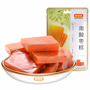 好想你南酸枣糕200g*5袋 红枣休闲零食酸甜可口蜜饯果脯夹心
