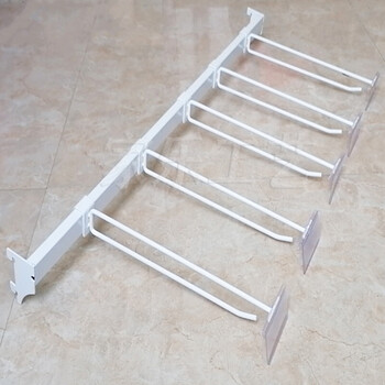 超市货架横杆挂钩套装组合横梁挂勾方管挂架横杠横排商品展示挂条千勒