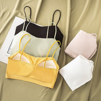 茹诗卡少女内衣大学生高中生15到18岁发育期无钢圈美背文胸夏天薄款