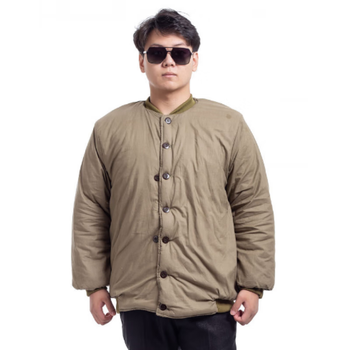 impresswit东北防寒老式棉服短款老式棉衣冬季劳保棉袄保安军大衣棉