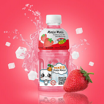 泰国饮料摩咕摩咕mogumogu饮料320ml2瓶椰肉果汁荔枝味2瓶