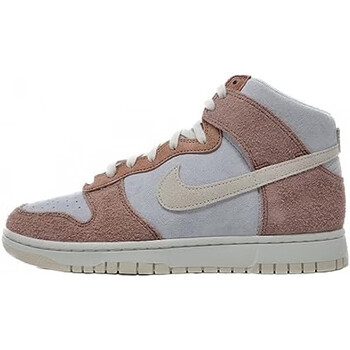 nike耐克女式dunkhigh复古鞋淡玫瑰色10中国42