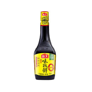 海天 0添加味极鲜酱油750ml