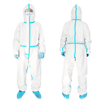海氏海诺医用防护服连体全身隔离衣飞机用工作医院医护ss款隔离衣xl码