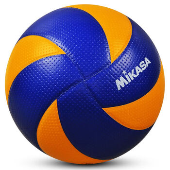 外训练比赛充气硬式排球中5号加强款贴皮排球训练比赛排球气针网兜