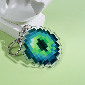 雷栢贺(leibaihe)我的世界minecraft周边透明钥匙扣不死图腾钻石剑