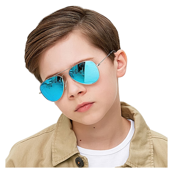 暴龙儿童偏光太阳镜经典飞行员眼镜框男女孩潮搭儿童墨镜户外防513岁