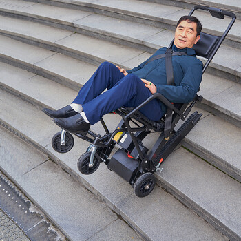 roliallworld 电动爬楼梯轮式椅上下楼梯轮式椅爬楼机老年人全自动爬