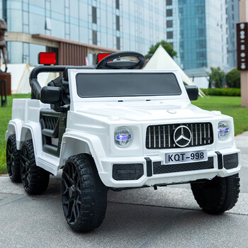 玖纹豹奔驰大g儿童电动车可坐大人汽车四轮带遥控宝宝越野车小孩玩具