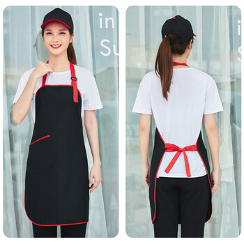 海底捞工作服餐饮厅火锅店围裙客人围腰定制logo印字订做海底捞成人款