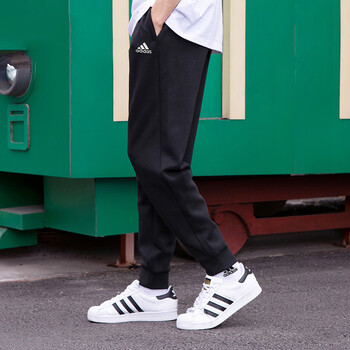 阿迪达斯adidas男裤春秋季新款男士休闲运动裤篮球卫裤长裤子eb5270gk