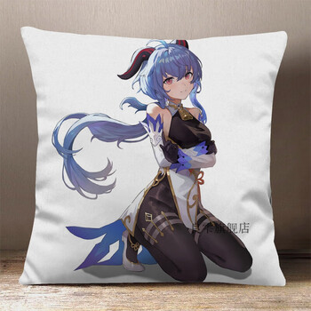 原神抱枕原神甘雨抱枕周边定制动漫二次元双面靠枕男生款睡觉床头宿舍