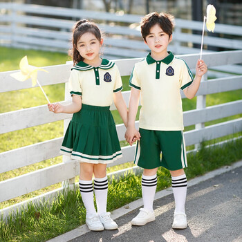 诺贝达robertadicamerino幼儿园园服夏装儿童运动服班服夏季短袖校服